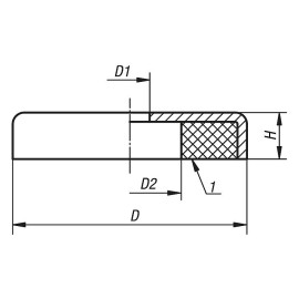 K0554 Магниты кольцевые ферритовые экранированные
