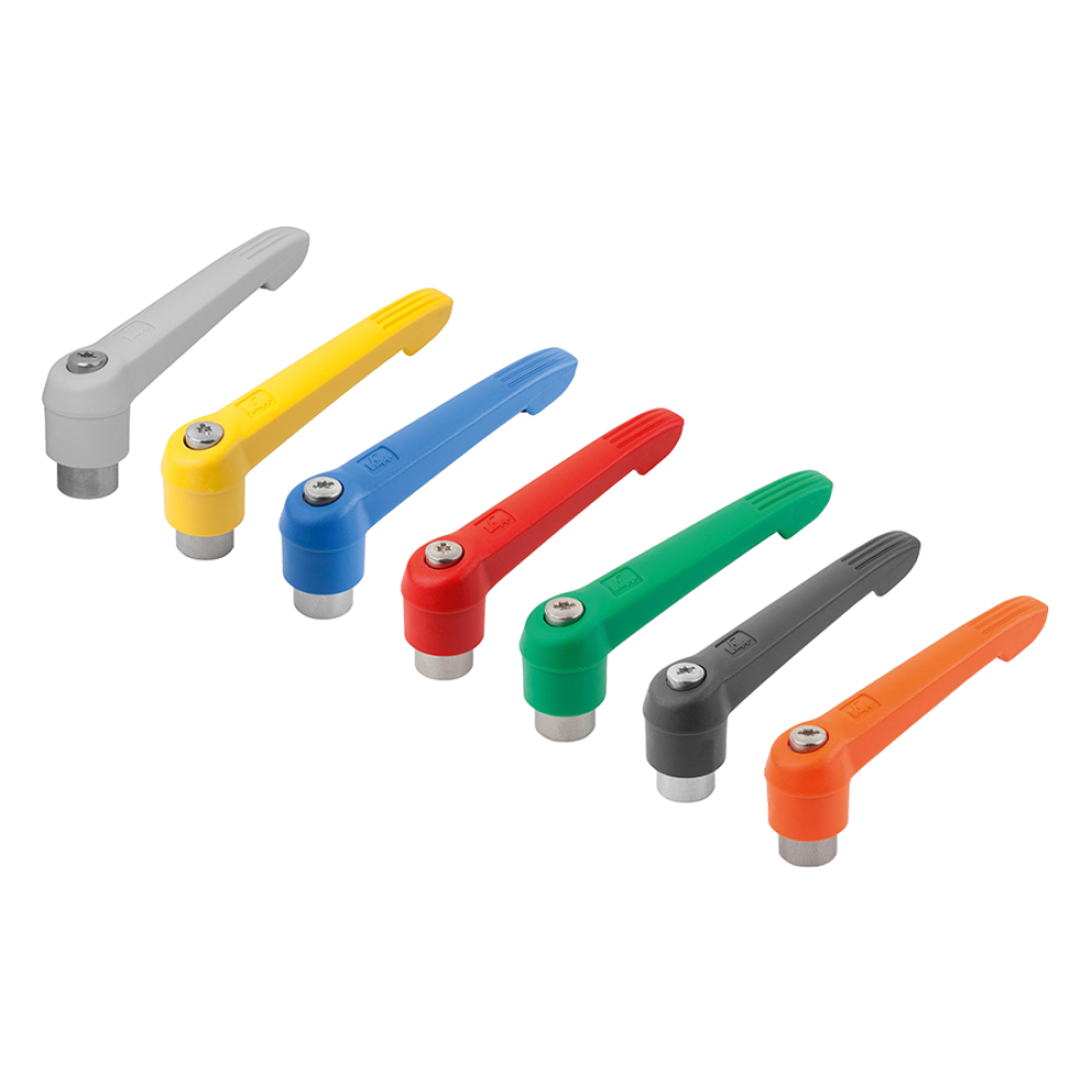 K0270 Рычаги зажимные NOVOgrip из пластика и нержавеющей стали, ВР