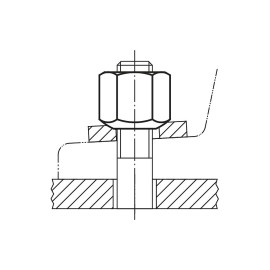 K0702 Гайки шестигранные DIN 6330 1,5xD