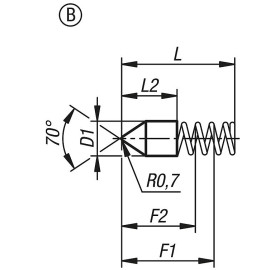K1277 Гильзы фиксаторы пружинные