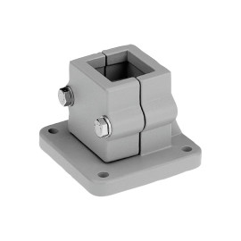 K0478 Зажимы для квадратных труб опорные из алюминия