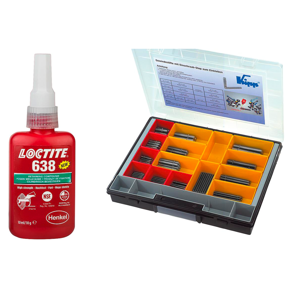 K0405 Наборы штифтов установочных с упором (K0404)