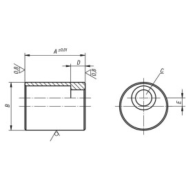 K0822 Втулки эксцентриковые из стали