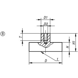 K0550 Магниты дисковые из самария-кобальта экранированные