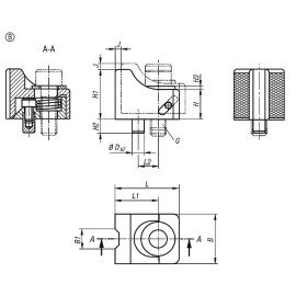 K0932 Зажимы рифленые среднепрофильные