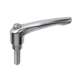 K0124 Рычаги зажимные из нержавеющей стали с колпачком, НР