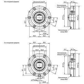 K1003 Модули зажимные UNI lock пневматические встраиваемые
