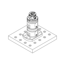 K1117 Модули зажимные UNI lock для 5 осевой обработки, 50 мм