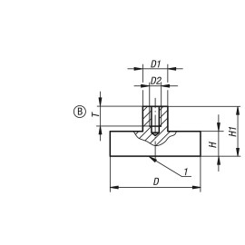 K0553 Магниты дисковые неодимовые экранированные