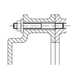 K0697 Шпильки установочные DIN 6379 из углеродистой стали