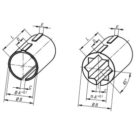 K0492 Втулки переходные для труб
