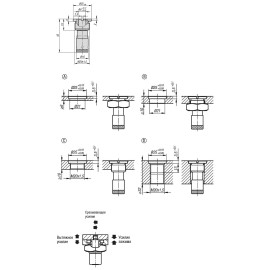 K1066 Втулки фиксирующие шариковые с поворотным затвором