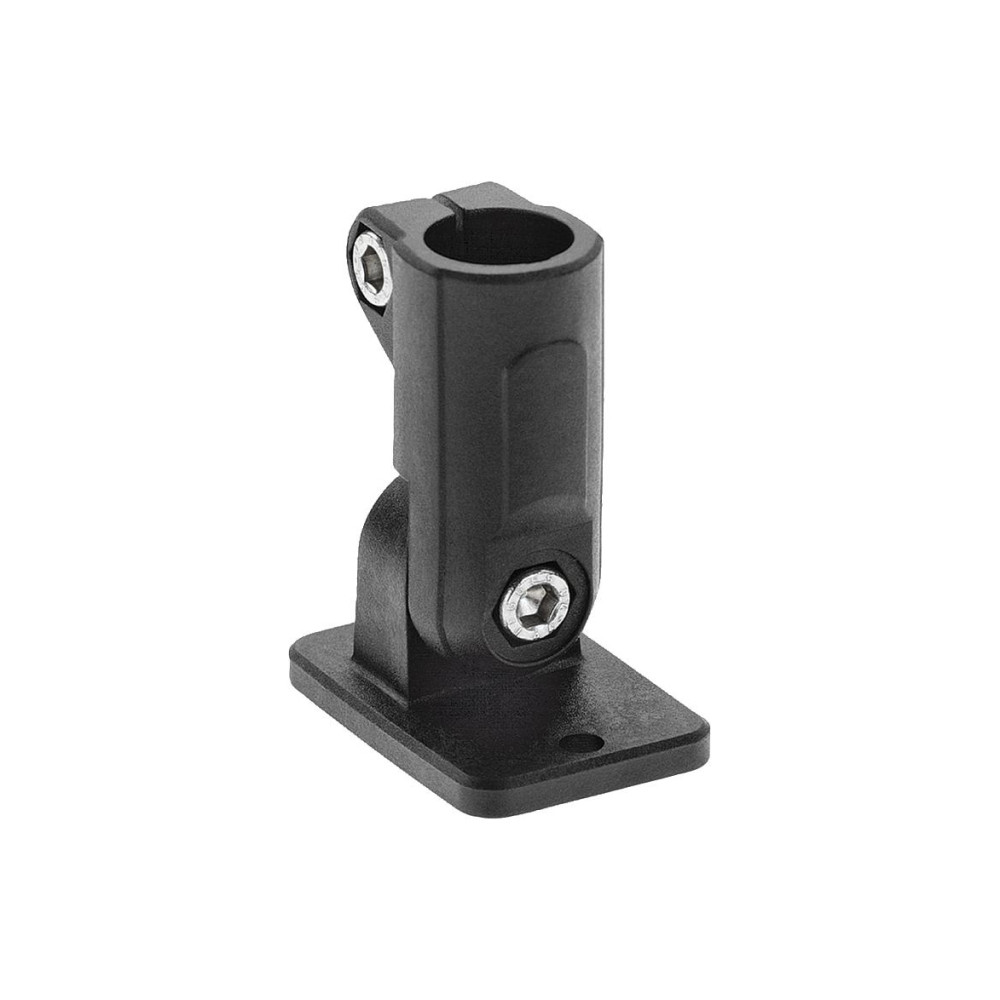 K0490 Зажимы для круглых труб шарнирные опорные, пластик