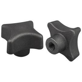 K0147 Ручки крестообразные DIN 6335 из чугуна