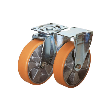 K1767 Ролики с алюминиевыми дисками и покрытием из экстратана