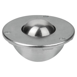 K0764 Ролики шаровые с фланцем и крепежными отверстиями