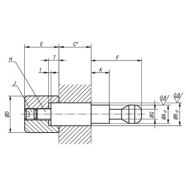 K0911 Штифты для усиленных натяжных механизмов