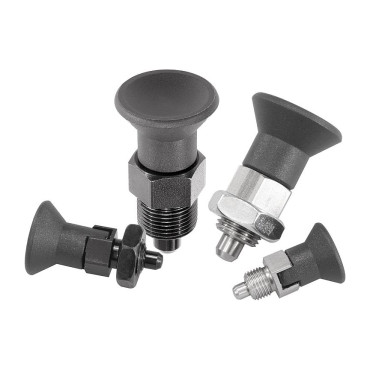 K0631 Штифты стопорные резьбовые короткие с черной ручкой