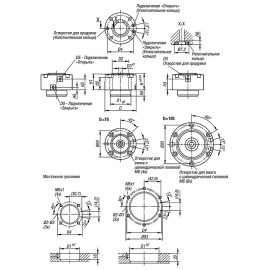 K1390 Механизмы зажимные пневматические