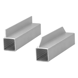 А252511 Трубы профильные алюминиевые квадратные 25X25 1,5 с полкой