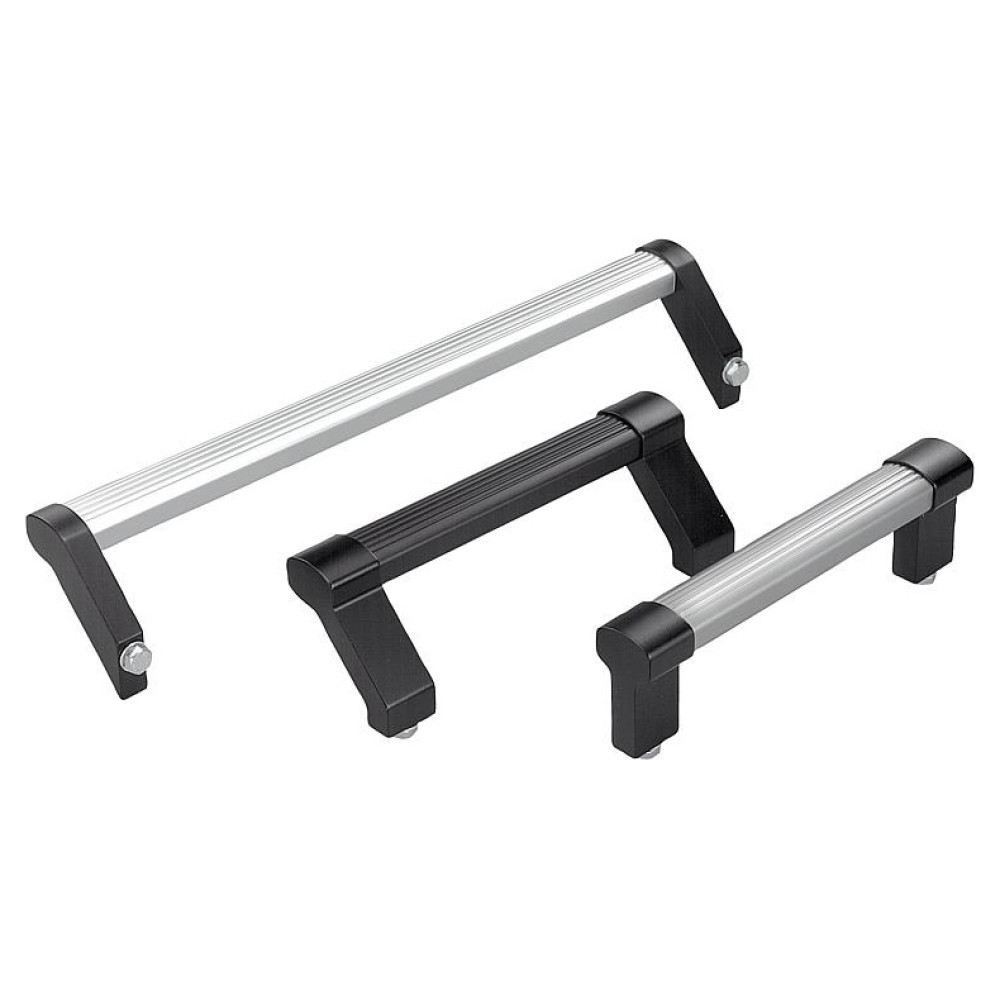 K0131 Ручки трубчатые из алюминия с крепежными болтами