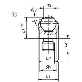K0282 Упоры подвижные на 9°