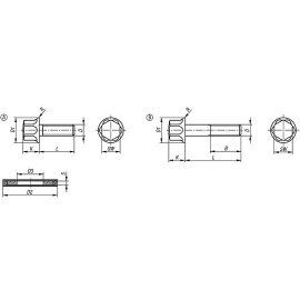 K1595 Комплекты винтов и шайб Hygienic USIT