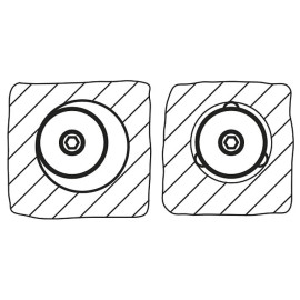 K0644 Зажимы самоцентрирующиеся с установочными элементами