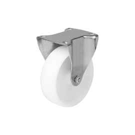 K1773 Ролики с корпусом из нержавеющей стали, пластиковые колеса