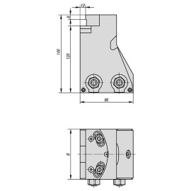 K0988 Кулачки зажимные маятниковые для тисков Compact
