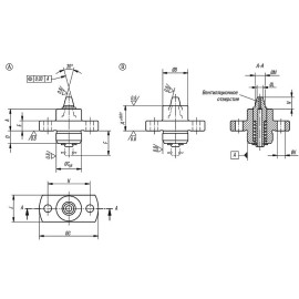 K0917 Механизмы позиционирующие с пружинящим конусом