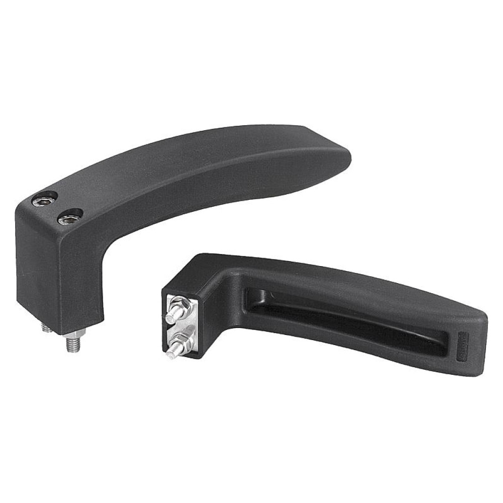 K0237 Ручки из пластика с крепежом с одной стороны