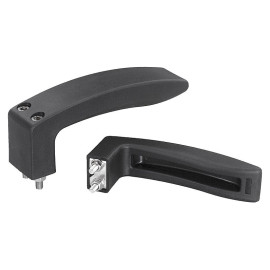 K0237 Ручки из пластика с крепежом с одной стороны