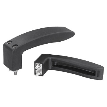 K0237 Ручки из пластика с крепежом с одной стороны