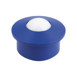 K1827 Ролики шаровые с корпусом из пластика и фланцем