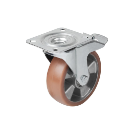 K1765 Ролики с алюминиевыми дисками и полиуретановым покрытием