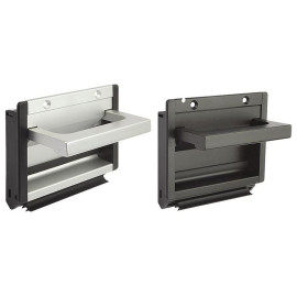 K0239 Ручки врезные из алюминия откидные