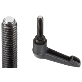 K0780 Рычаги зажимные с наружной резьбой с упором