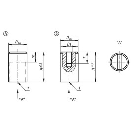 K1395 Магниты цилиндрические неодимовые экранированные