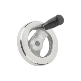 K0162 Маховики с двумя спицами из алюминия полированные