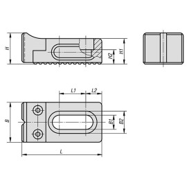 K0853 Контропоры регулируемые гладкие