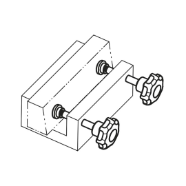 K0394 Винты верстачные со звездообразной ручкой и упором