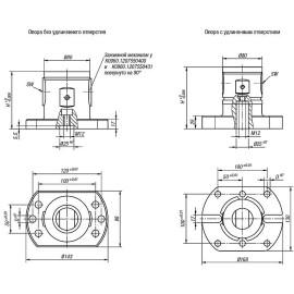 K0960 Модули зажимные UNI lock для 5 осевой обработки, 80 мм