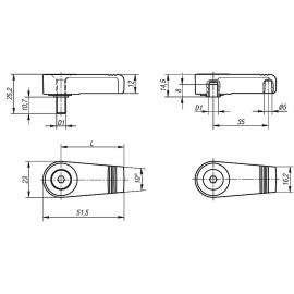 K0271 Фиксаторы поворотные