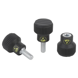 K0247 Ручки с накаткой антистатические