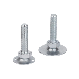 K0678 Опоры дисковые из стали с подвижным винтом