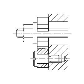 K0703 Шайбы поворотные C-образные DIN 6371