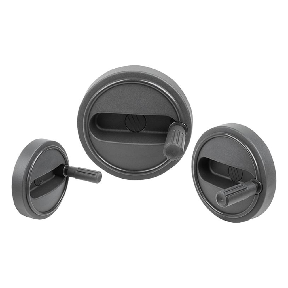 K0257 Маховики NOVO grip дисковые с вращающейся ручкой