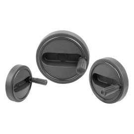 K0257 Маховики NOVO grip дисковые с вращающейся ручкой