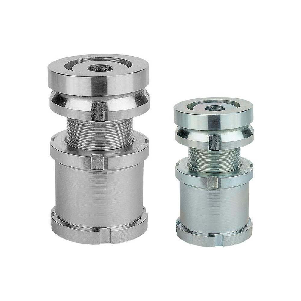 K0119 Опоры подводимые с контргайкой самоустанавливающиеся